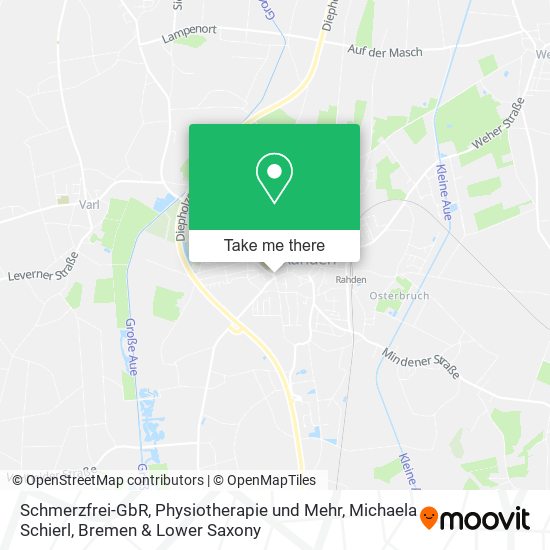 Schmerzfrei-GbR, Physiotherapie und Mehr, Michaela Schierl map