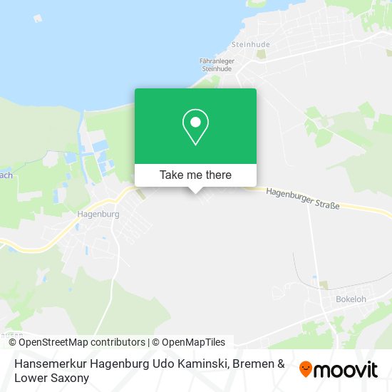 Hansemerkur Hagenburg Udo Kaminski map