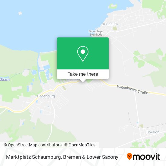 Marktplatz Schaumburg map