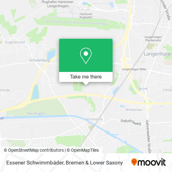 Essener Schwimmbäder map