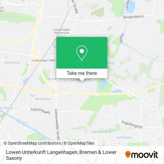 Lowen Unterkunft Langenhagen map