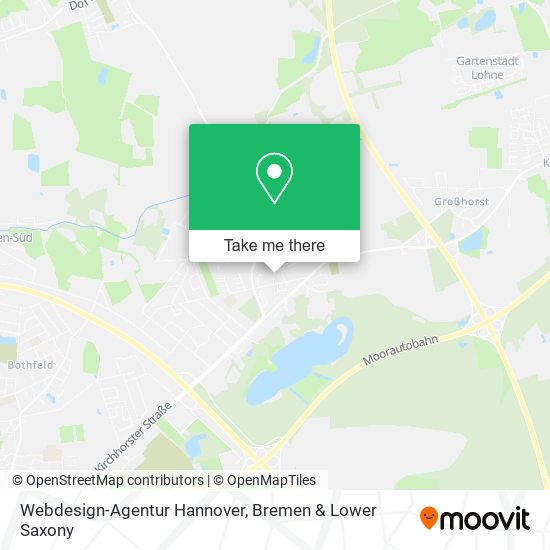 Webdesign-Agentur Hannover map