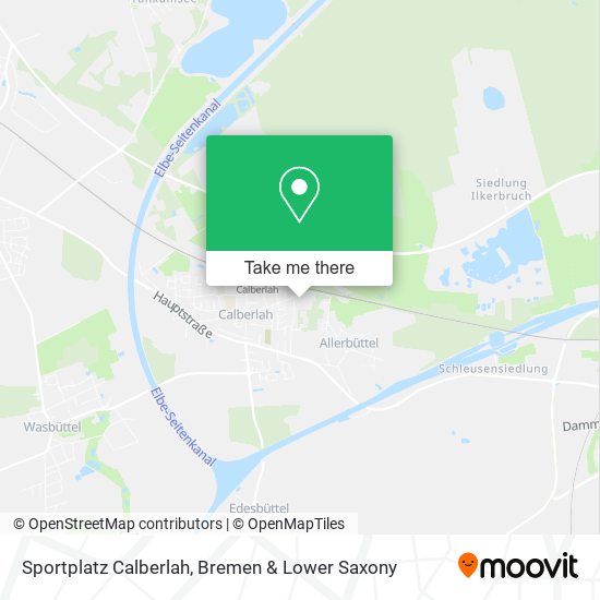 Sportplatz Calberlah map