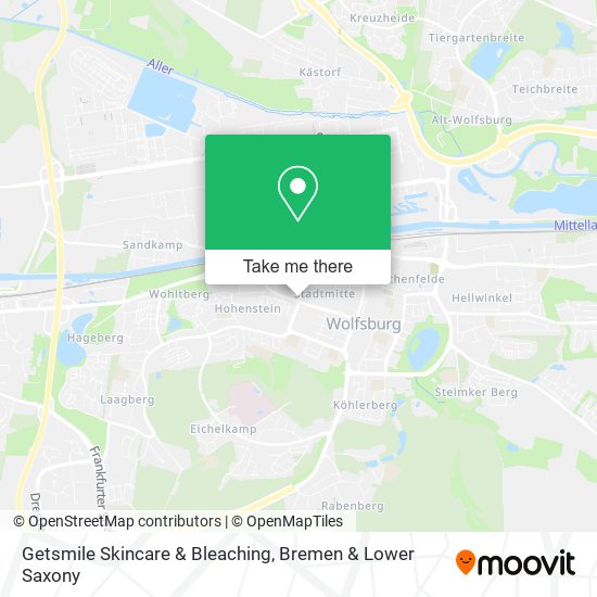 Getsmile Skincare & Bleaching map