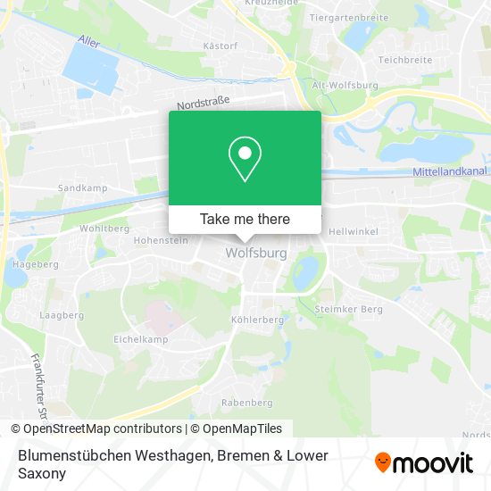 Blumenstübchen Westhagen map