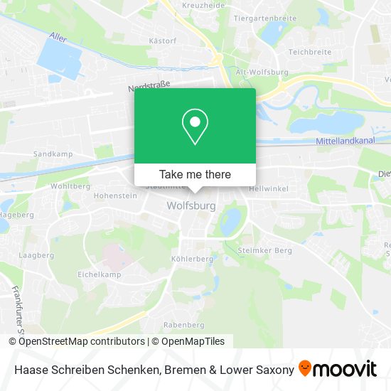 Haase Schreiben Schenken map