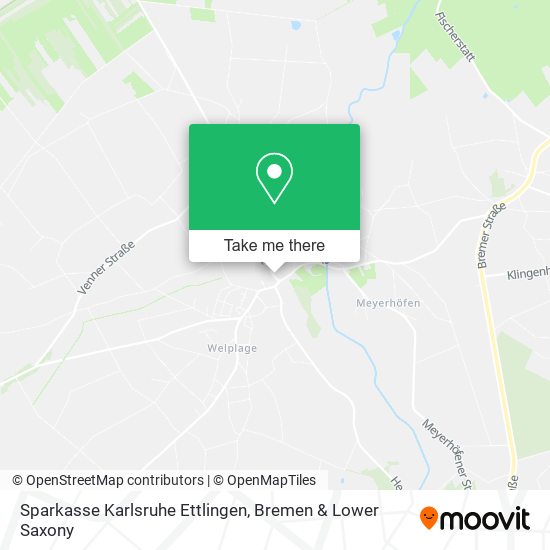Sparkasse Karlsruhe Ettlingen map