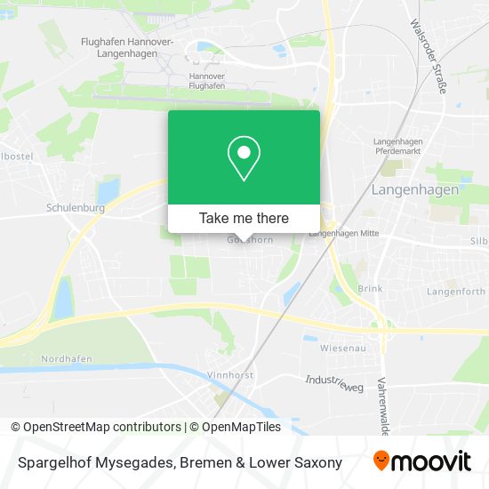 Spargelhof Mysegades map