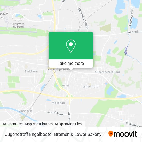Jugendtreff Engelbostel map