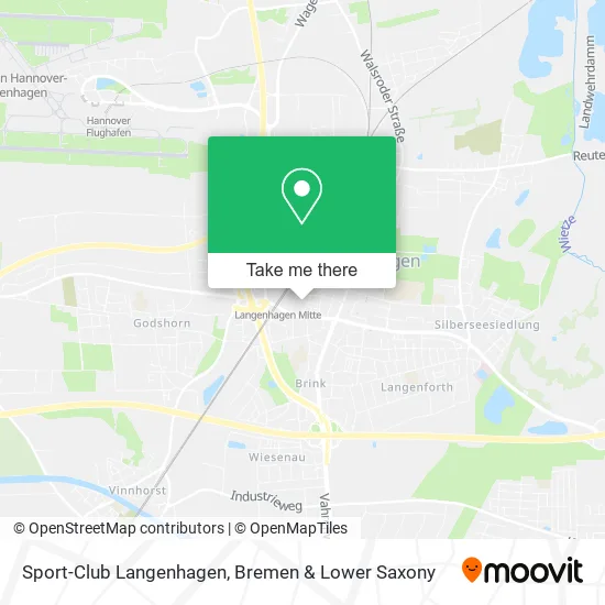 Карта Sport-Club Langenhagen