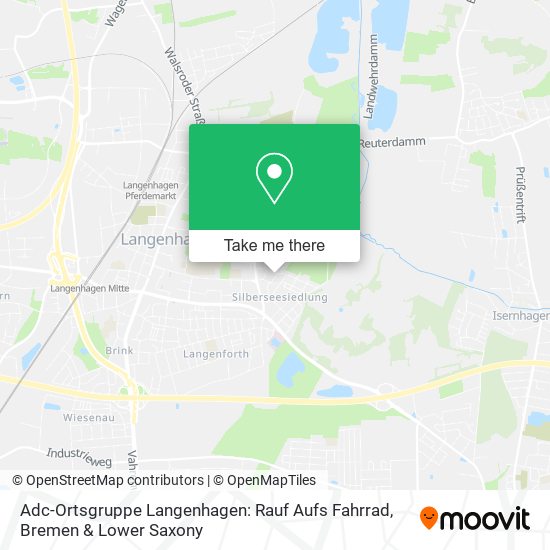 Adc-Ortsgruppe Langenhagen: Rauf Aufs Fahrrad map