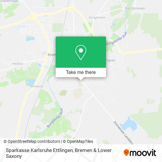 Sparkasse Karlsruhe Ettlingen map