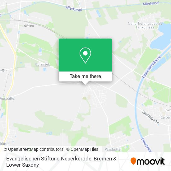 Evangelischen Stiftung Neuerkerode map