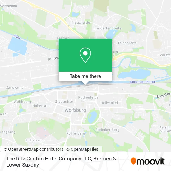 The Ritz-Carlton Hotel Company LLC map