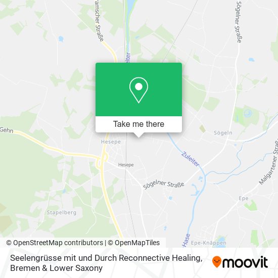Seelengrüsse mit und Durch Reconnective Healing map