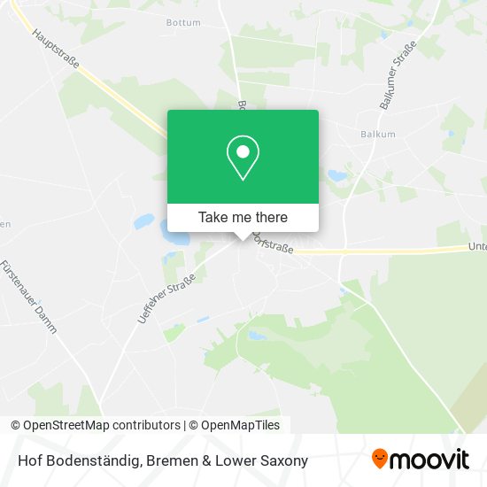 Hof Bodenständig map