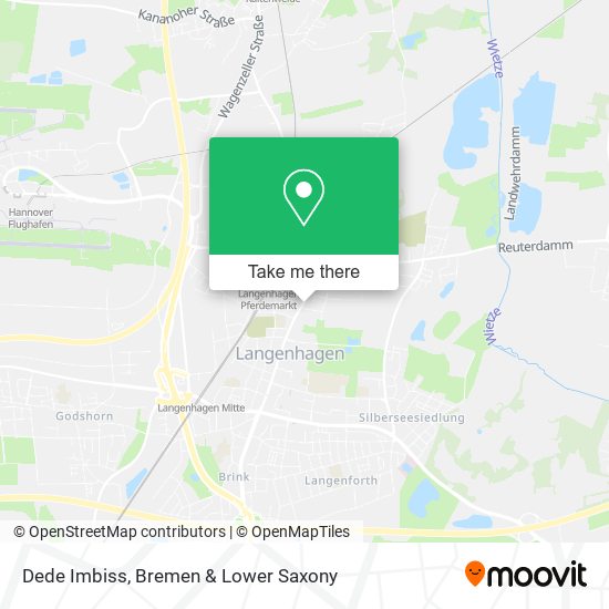 Dede Imbiss map