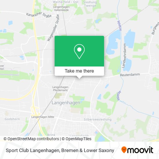 Карта Sport Club Langenhagen