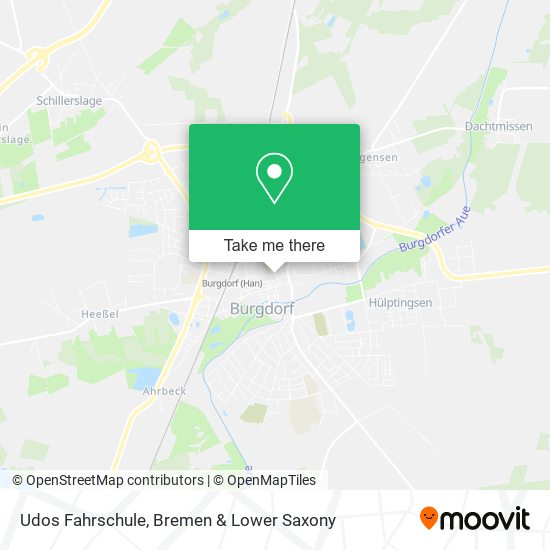 Udos Fahrschule map