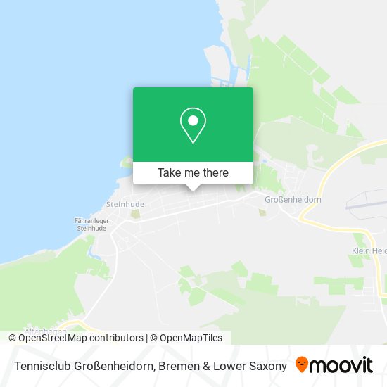Tennisclub Großenheidorn map