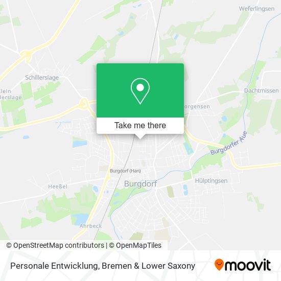 Personale Entwicklung map