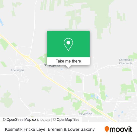 Kosmetik Fricke Leye map