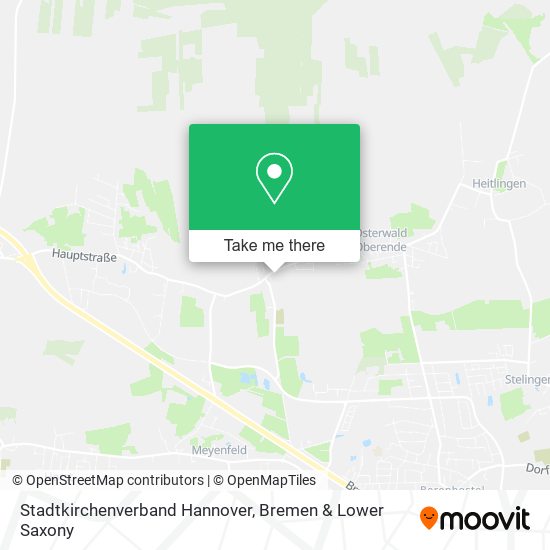 Stadtkirchenverband Hannover map