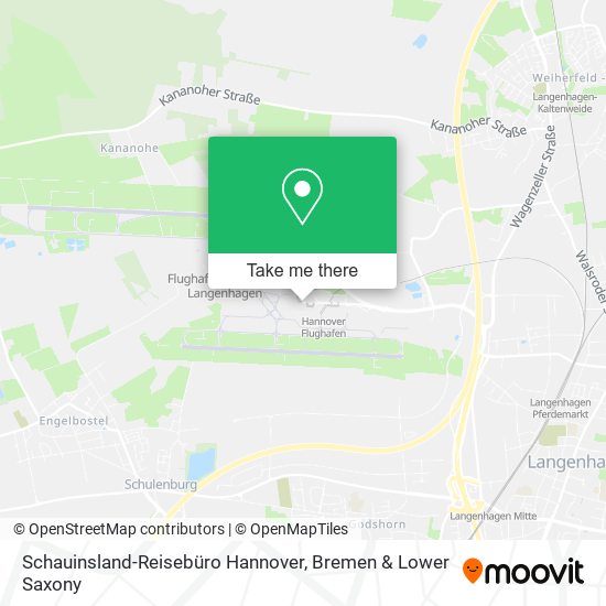 Schauinsland-Reisebüro Hannover map