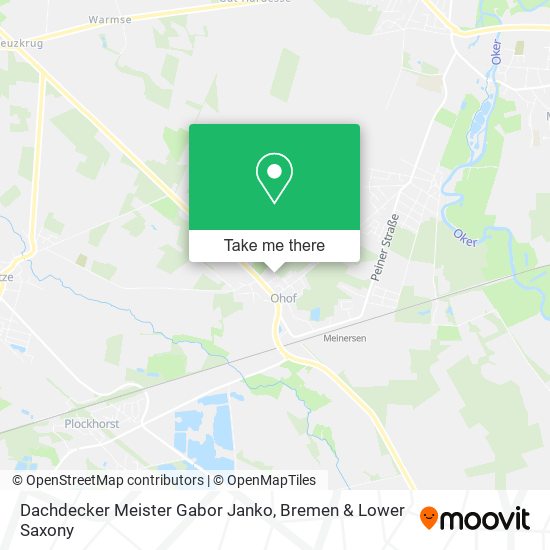 Dachdecker Meister Gabor Janko map