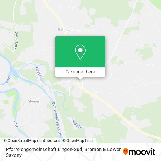 Pfarreiengemeinschaft Lingen-Süd map