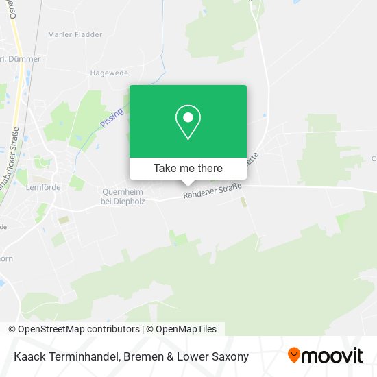 Kaack Terminhandel map