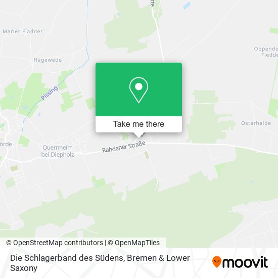 Die Schlagerband des Südens map