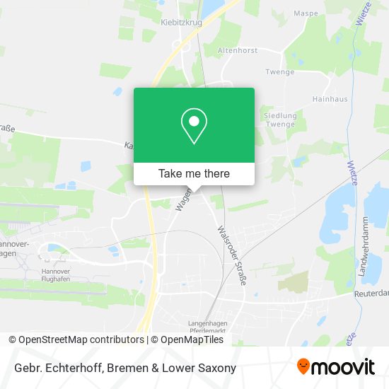 Gebr. Echterhoff map