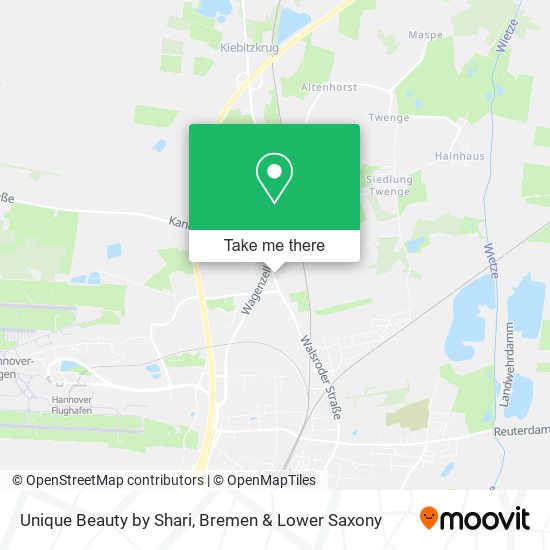 Unique Beauty by Shari map
