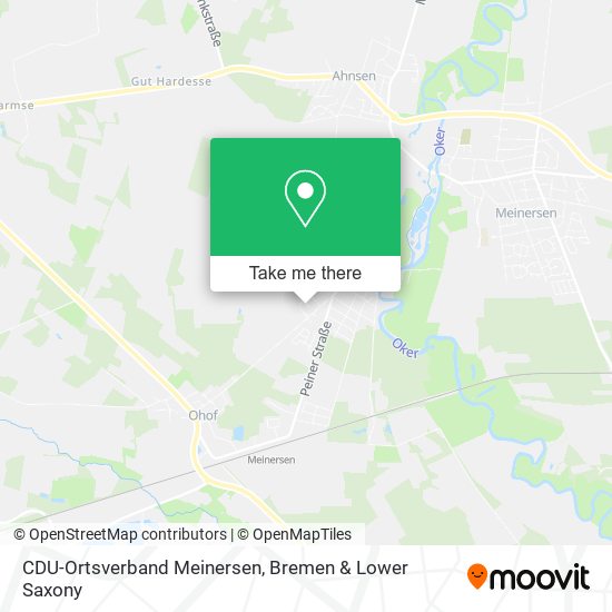 CDU-Ortsverband Meinersen map