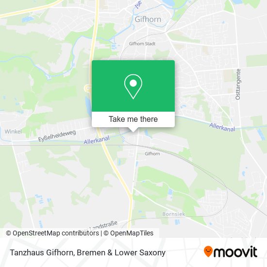 Tanzhaus Gifhorn map