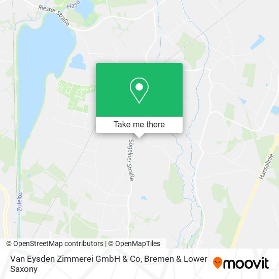 Van Eysden Zimmerei GmbH & Co map
