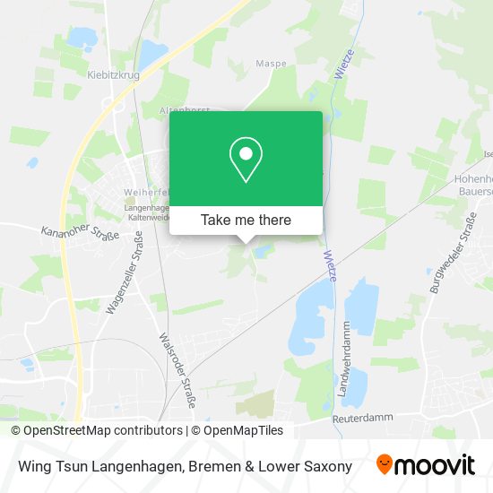 Wing Tsun Langenhagen map