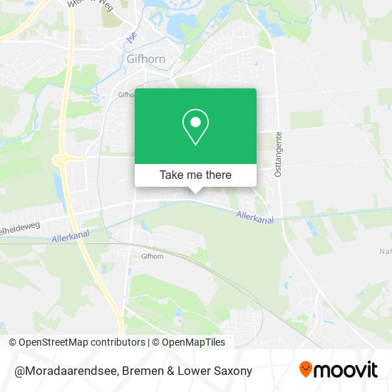 @Moradaarendsee map