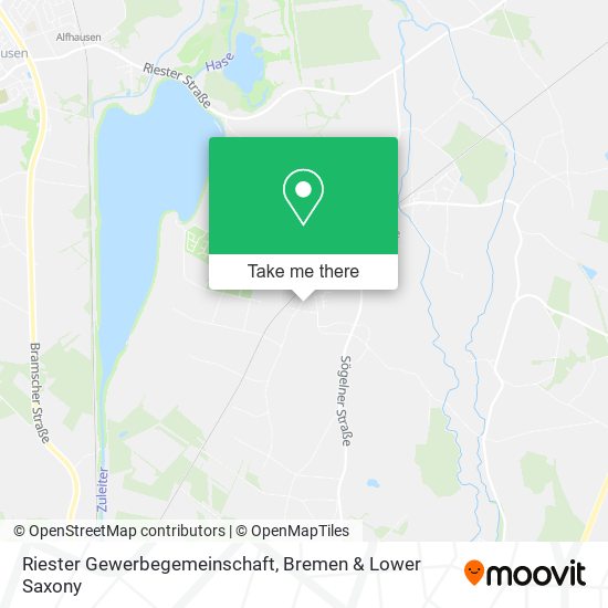 Riester Gewerbegemeinschaft map