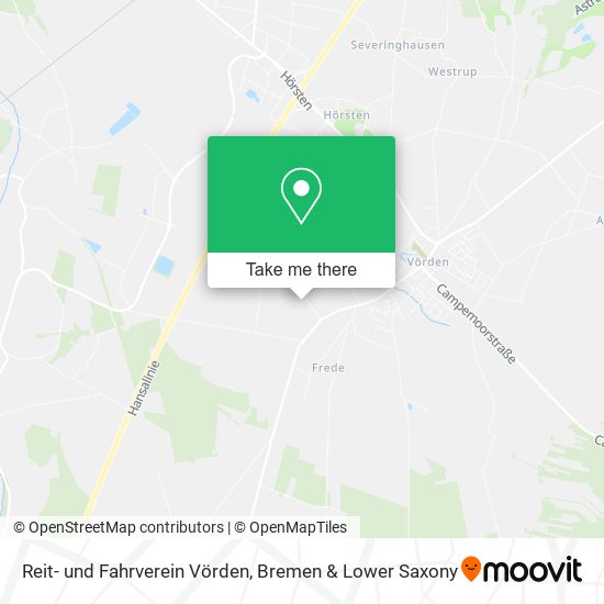 Reit- und Fahrverein Vörden map