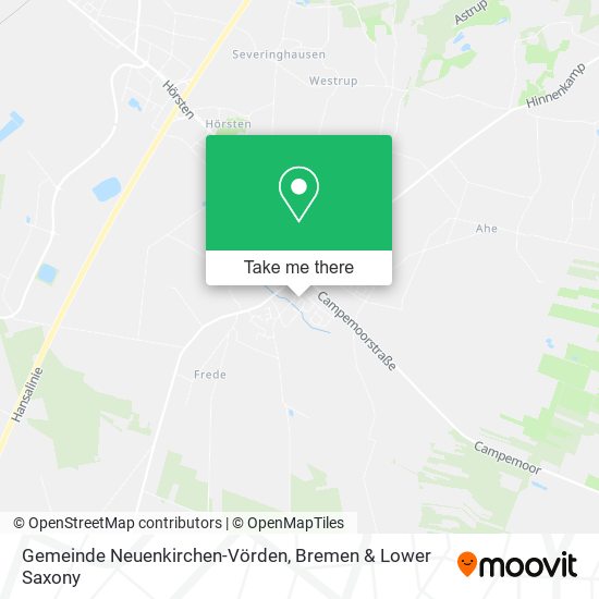 Gemeinde Neuenkirchen-Vörden map