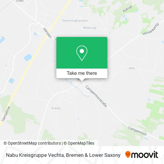 Nabu Kreisgruppe Vechta map