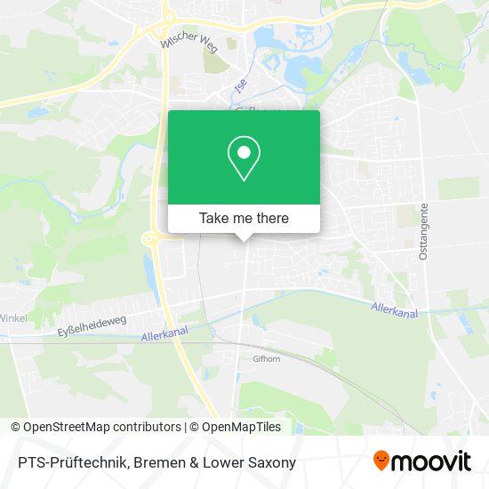 PTS-Prüftechnik map