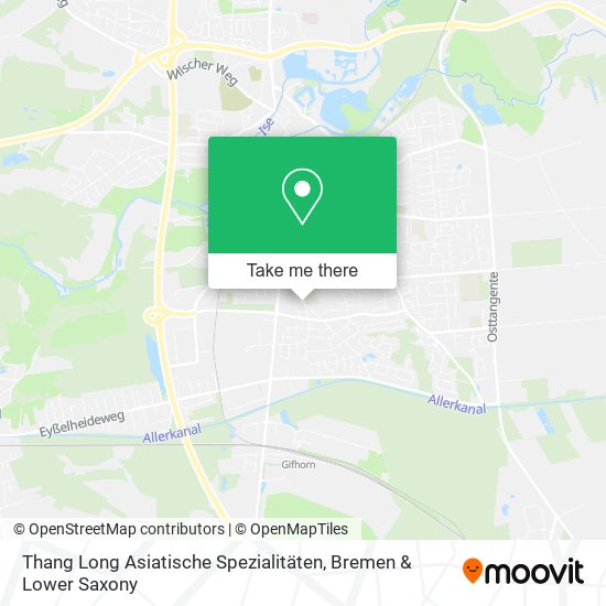 Thang Long Asiatische Spezialitäten map