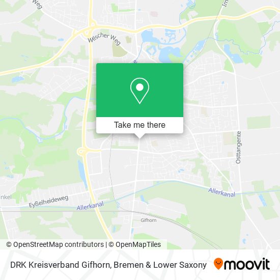 DRK Kreisverband Gifhorn map