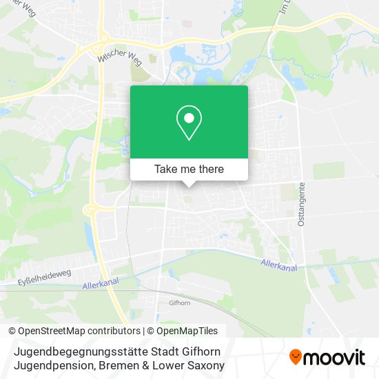 Jugendbegegnungsstätte Stadt Gifhorn Jugendpension map