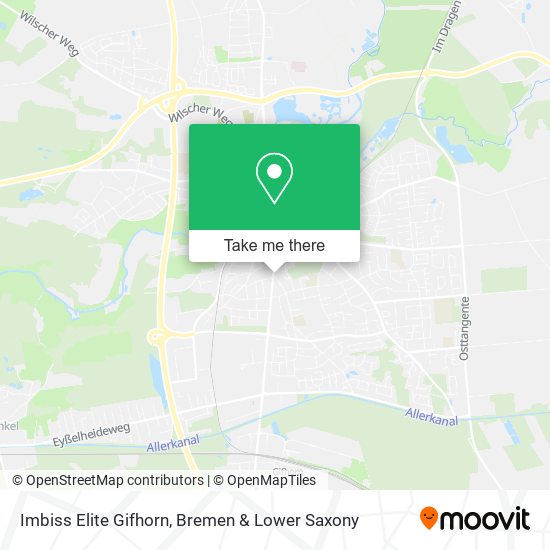 Imbiss Elite Gifhorn map