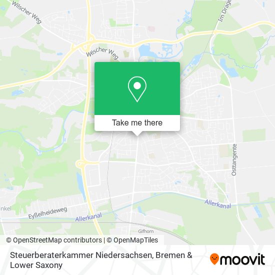 Steuerberaterkammer Niedersachsen map