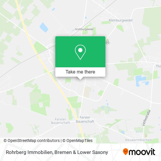 Rohrberg Immobilien map